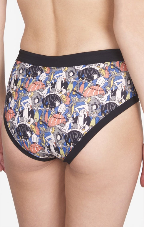 Shan Arsene Full coverage high waist bikini bottom